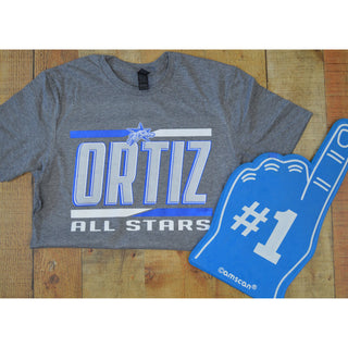 Ortiz All-Stars - Split Stripe T-Shirt