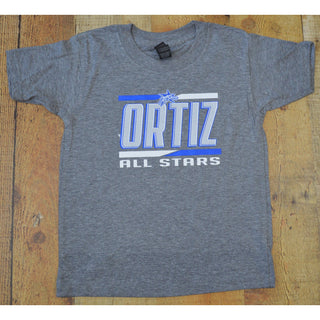 Ortiz All-Stars - Toddler Split Stripe T-Shirt