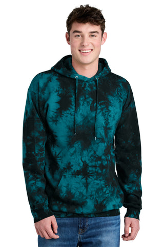 Port & Co® Crystal Tie-Dye Pullover Hoodie PC144