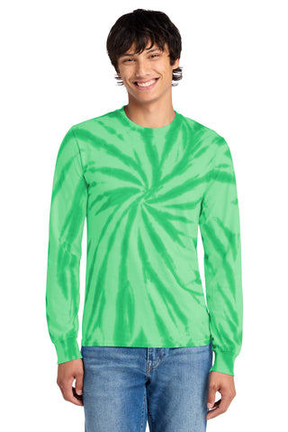 Port & Co® Tie-Dye Long Sleeve Tee.  PC147LS