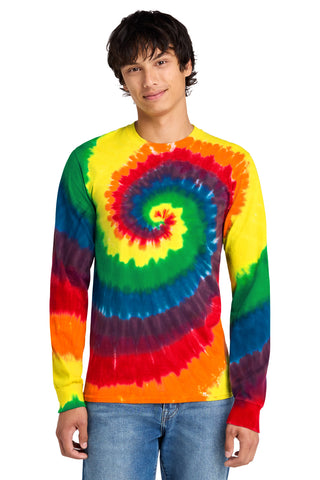 Port & Co® Tie-Dye Long Sleeve Tee.  PC147LS