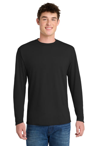 Port & Co® Long Sleeve Performance Blend Tee. PC381LS