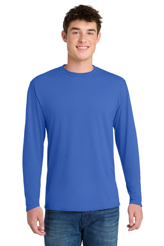 Port & Co® Long Sleeve Performance Blend Tee. PC381LS