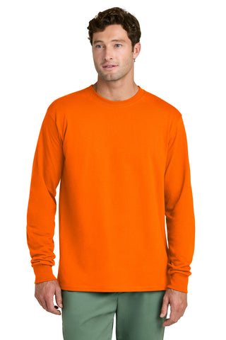 Port & Co® Long Sleeve Core Cotton Tee. PC54LS