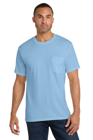 Port & Co® Core Cotton Pocket Tee. PC54P