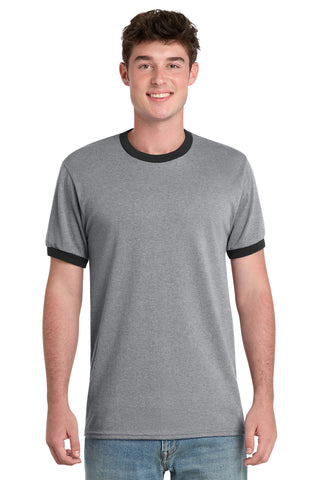 Port & Co® Core Cotton Ringer Tee.  PC54R
