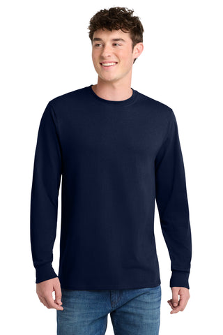 Port & Co® Tall Long Sleeve Core Blend Tee. PC55LST