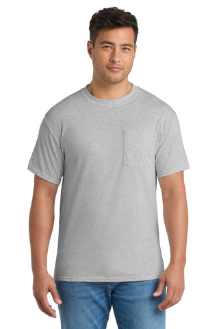 Port & Co® Core Blend Pocket Tee. PC55P