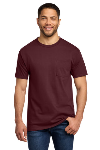 Port & Co® Tall Essential Pocket Tee. PC61PT