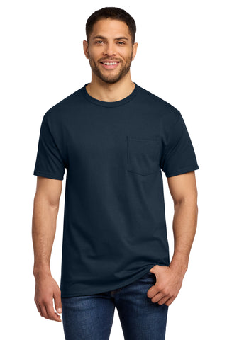 Port & Co® Tall Essential Pocket Tee. PC61PT