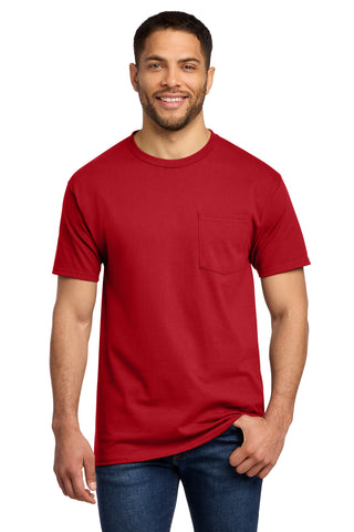 Port & Co® Tall Essential Pocket Tee. PC61PT
