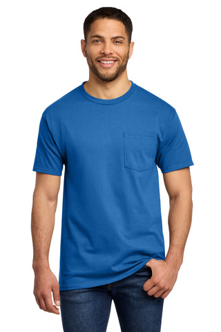 Port & Co® Tall Essential Pocket Tee. PC61PT