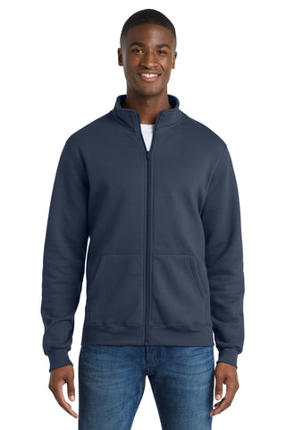 Port & Co® Core Fleece Cadet Full-Zip Sweatshirt PC78FZ