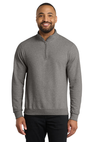 Port & Co® Core Fleece 1/4-Zip Pullover Sweatshirt PC78Q