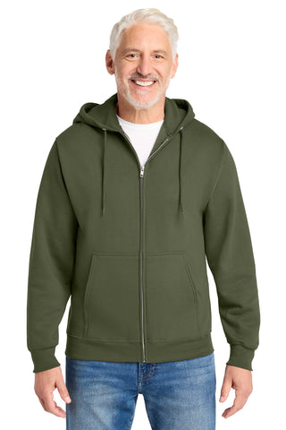 Port & Co® Core Fleece Full-Zip Hooded Sweatshirt. PC78ZH