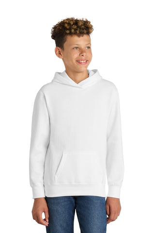 Port & Co® Youth Fan Favorite Fleece Pullover Hooded Sweatshirt. PC850YH