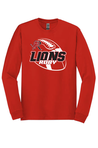 Roby Lions - Football Long Sleeve T-Shirt