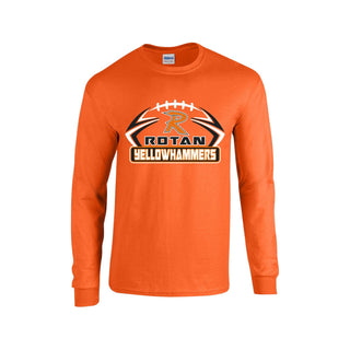 Rotan Yellowhammers - Football Long Sleeve T-Shirt