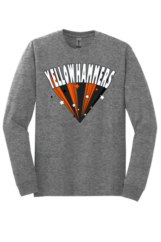 Rotan Yellowhammers - Stars Long Sleeve T-Shirt