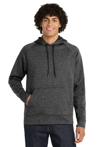 Sport-Tek® PosiCharge® Electric Heather Fleece Hooded Pullover. ST225