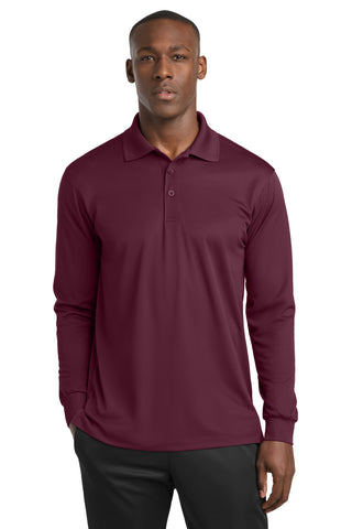 Sport-Tek® Long Sleeve Micropique Sport-Wick® Polo. ST657