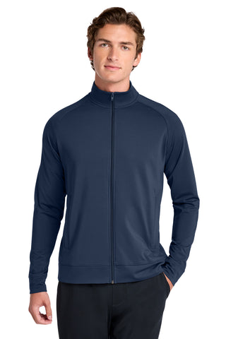 Sport-Tek® Sport-Wick® Stretch Full-Zip Cadet Jacket ST857