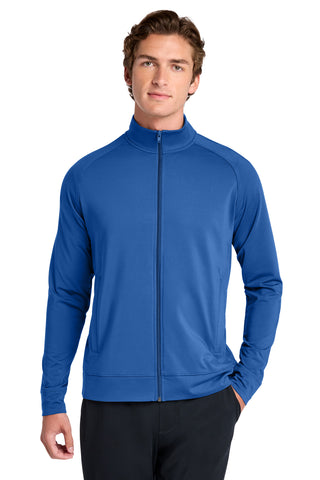 Sport-Tek® Sport-Wick® Stretch Full-Zip Cadet Jacket ST857