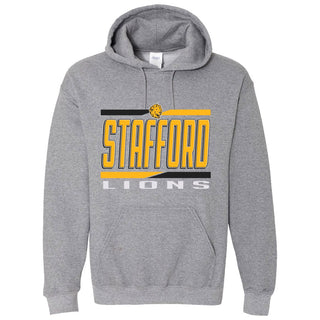Stafford Lions - Split Stripe Hoodie