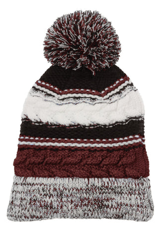 Sport-Tek® Pom Pom Team Beanie. STC21