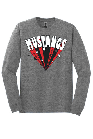Sweetwater Mustangs - Stars Long Sleeve T-Shirt