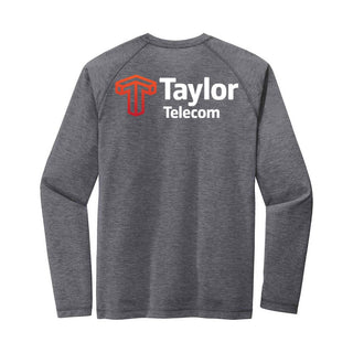 Taylor Telecom Sport-Tek¬Æ PosiCharge¬Æ Long-Sleeve Tri-Blend Wicking Raglan Tee