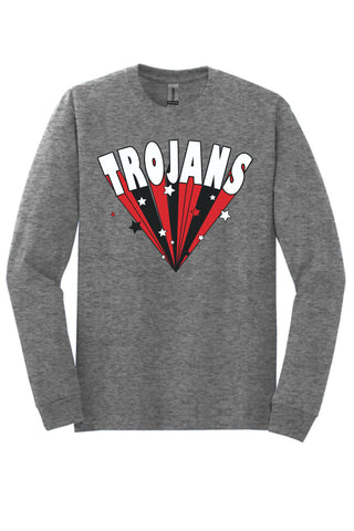 Taylor Trojans - Stars Long Sleeve T-Shirt