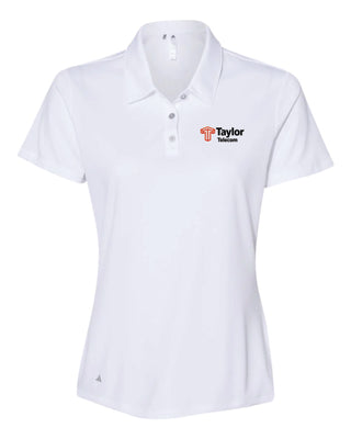 Taylor Telecom Ladies Adidas Performance Polo