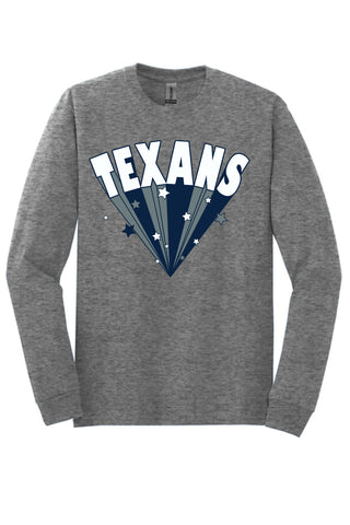 Thomas Texans - Stars Long-Sleeve T-Shirt