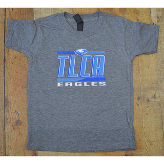 TLCA Eagles - Toddler Split Stripe T-Shirt