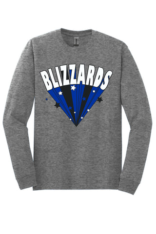 Winters Blizzards - Stars Long Sleeve T-Shirt
