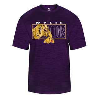 Wylie Bulldogs - Tonal Blend Wicking Tee