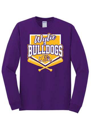 Wylie Bulldogs - Baseball/Softball Long Sleeve T-Shirt
