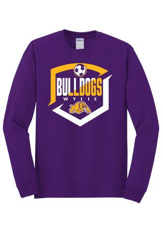 Wylie Bulldogs - Soccer Long Sleeve T-Shirt