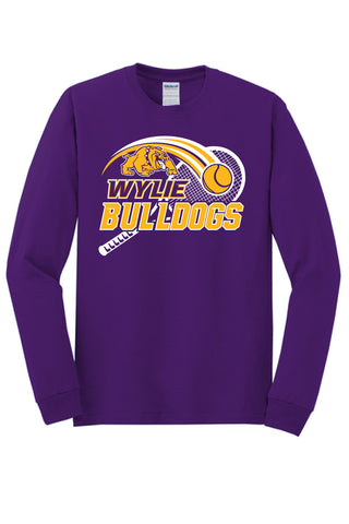 Wylie Bulldogs - Tennis Long Sleeve T-Shirt