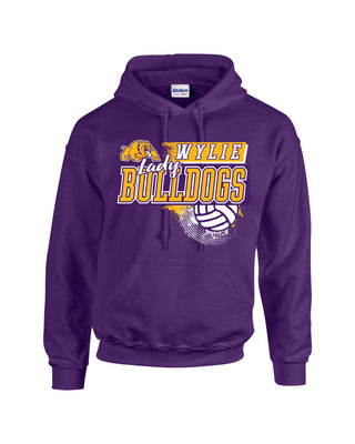 Wylie Bulldogs - Volleyball Hoodie
