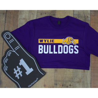 Wylie Bulldogs - Thin Stripe T-Shirt