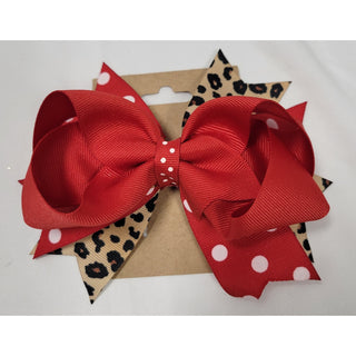 Red and White Bows